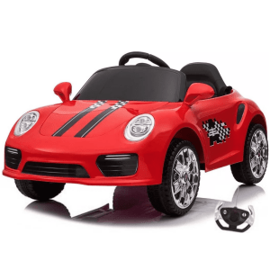 Porsche 911-stijl Elektrische Kinderauto - 12 Volt - Afstandsbediening - Rood Alle producten BerghoffTOYS
