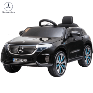 Mercedes EQC400 Elektrische Kinderauto - 1 tot 6 jaar - 12 Volt - Zwart Alle producten BerghoffTOYS
