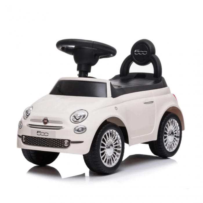 Fiat 500 Loopauto voor Kinderen - Wit - 1 tot 3 jaar - met Opbergbox Alle producten BerghoffTOYS