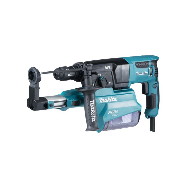 Makita HR2651T SDS-PLUS boor- en combihamer + stofafzuiging in koffer 230V SDS-PLUS boor- en combihamer Elektrisch gereedschap